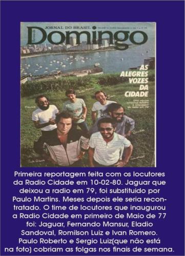 Radio Cidade RevistadeDomingo